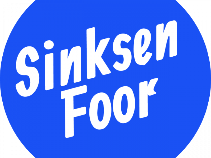 Sinksenfoor logo blauw